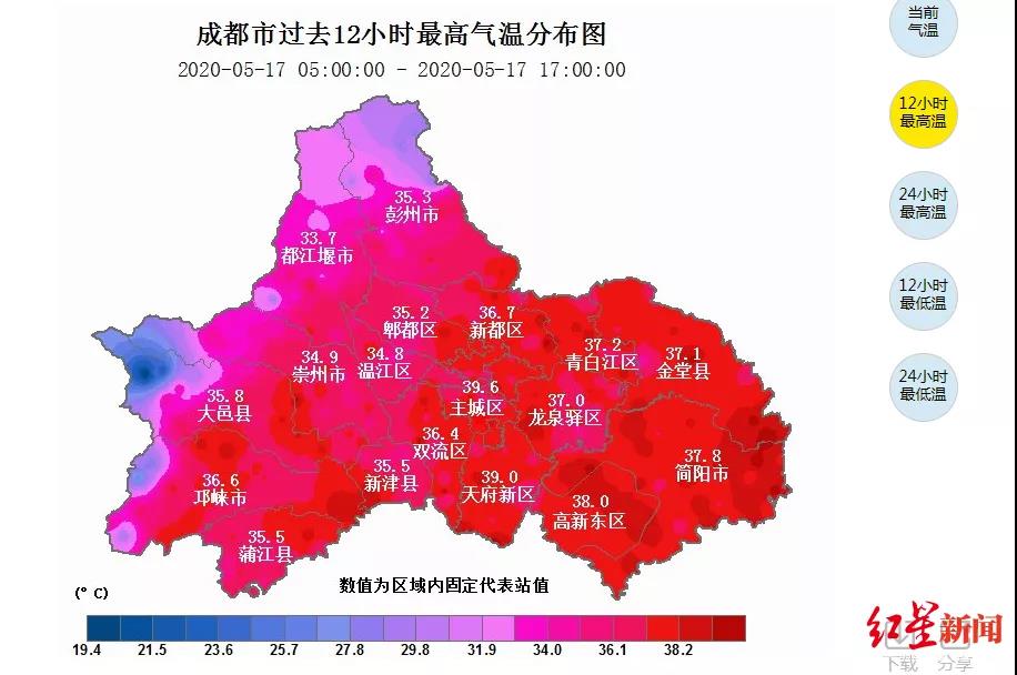 剛剛，成都發(fā)布高溫預警，開啟空調時這幾點要注意！